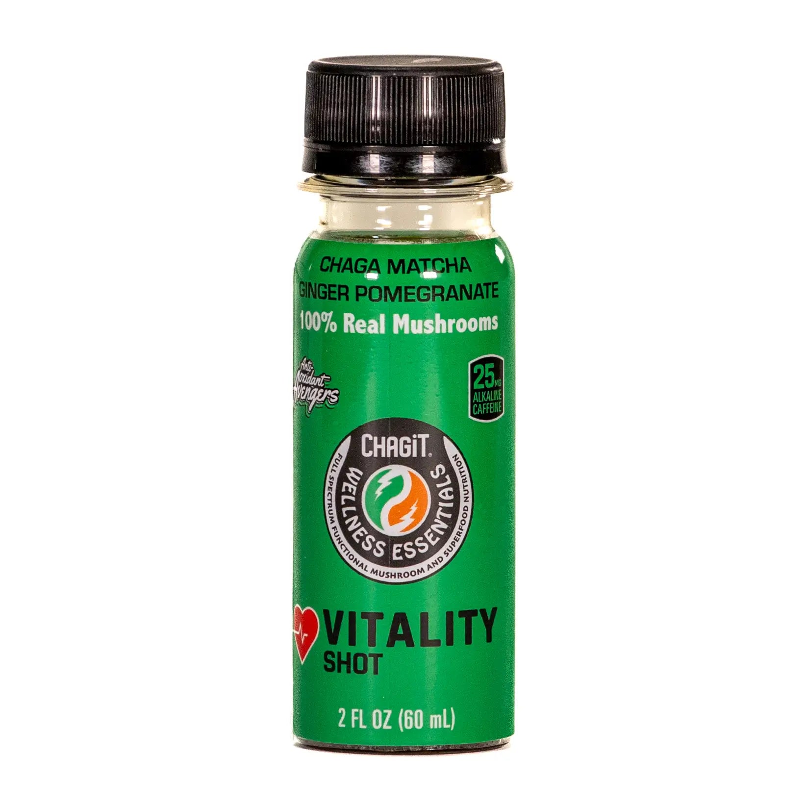 Vitality Shot - Box of 15 - mushroom and superfood liquid extract Vitality Shot - Box of 15 - mushroom and superfood liquid extract