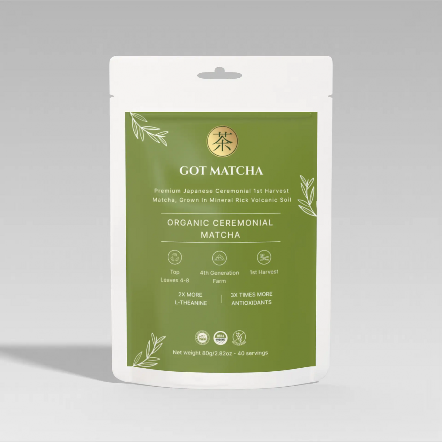 Organic Ceremonial Japanese Matcha - 80g - chagit360