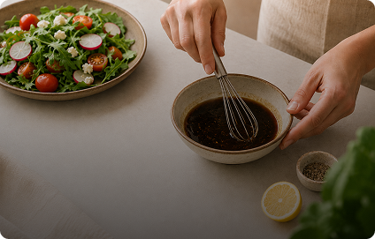 Mushroom Balsamic Vinaigrette