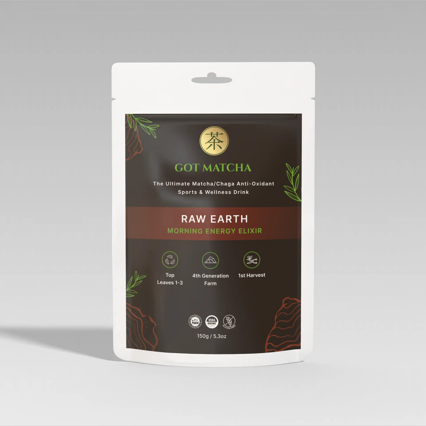Raw Earth Functional Mushroom Elixir - 150g - chagit360