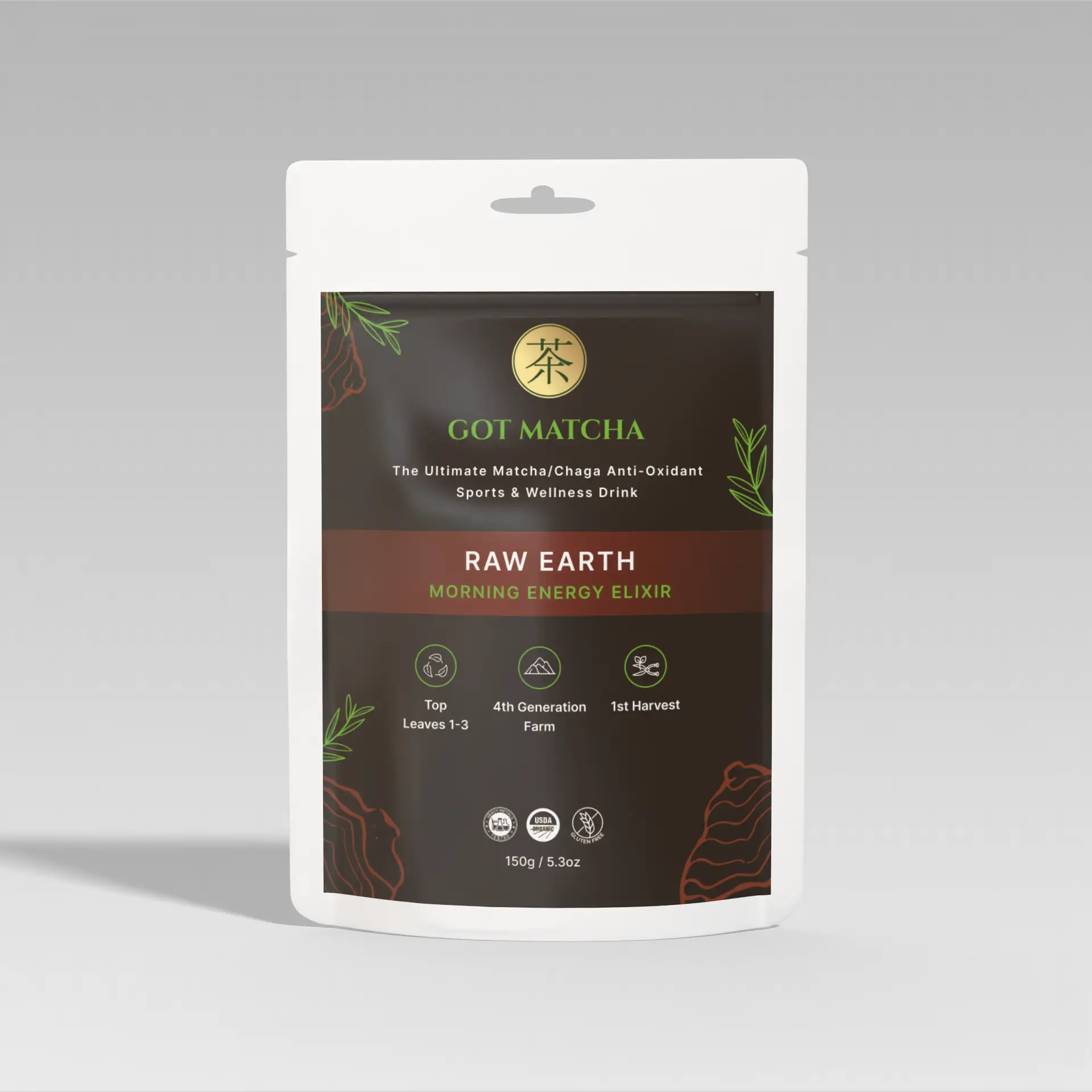 Raw Earth Functional Mushroom Elixir - 150g - chagit360