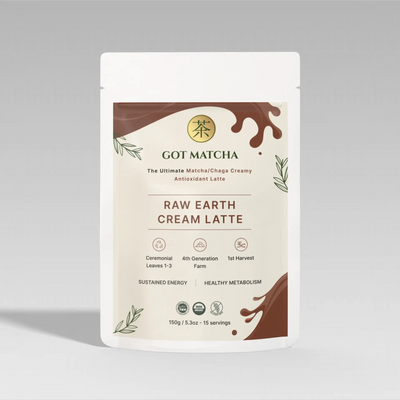 Raw Earth Functional Mushroom Elixir - Creme Latte - 150g - chagit360