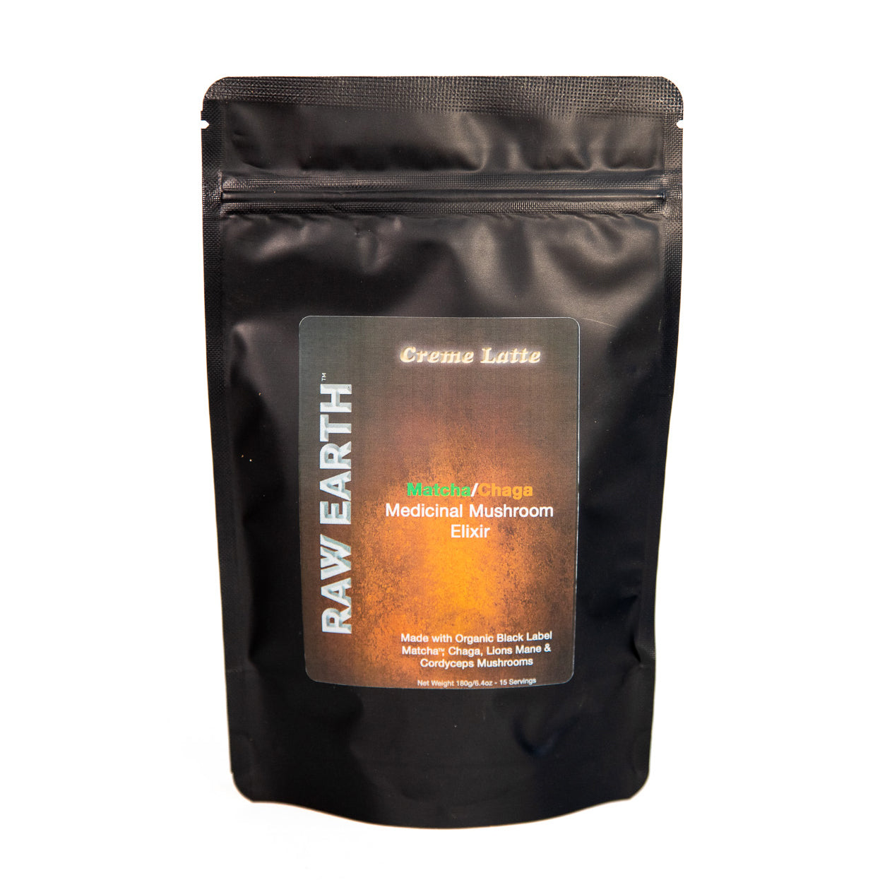 Raw Earth Functional Mushroom Elixir - Creme Latte - 150g - chagit360